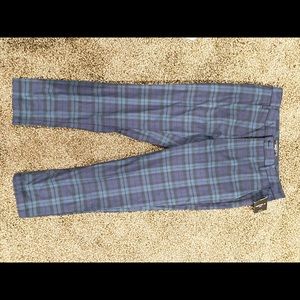 Plaid pants size 32